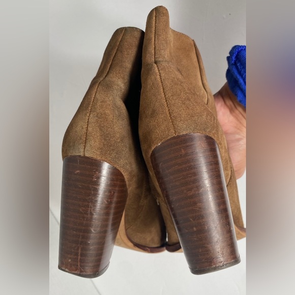 Sam Edelman Women’s Suede Blake Brown Boot Size 8 - Picture 7 of 11